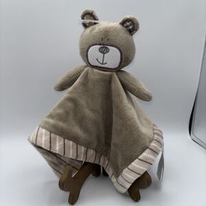 KOALA BABY 2012 BABIES R US Brown Bear Lovey SECURITY BLANKET STUFFED PLUSH NWOT